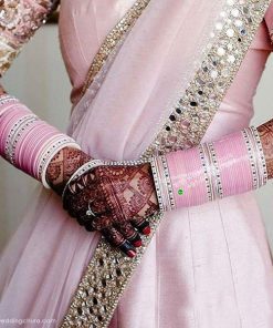 Pink Matching Wedding Chura
